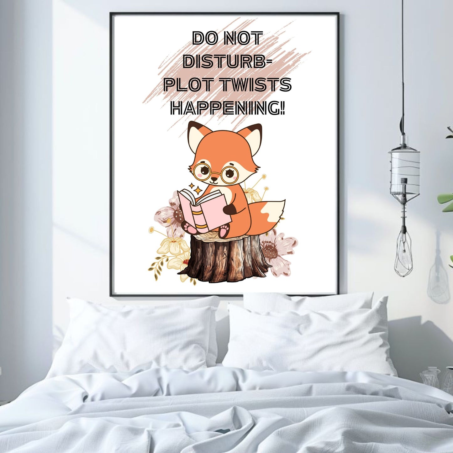 Do Not Disturb-Plot Twist Happening - Printable Wall Art