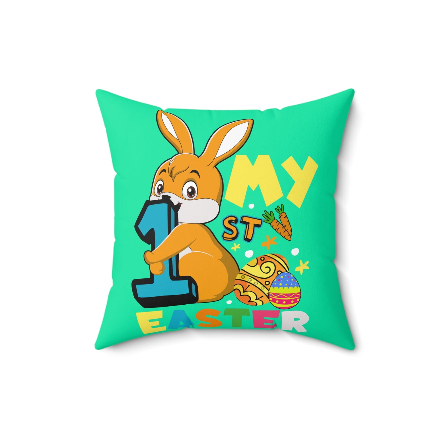 Easter Throw Pillow