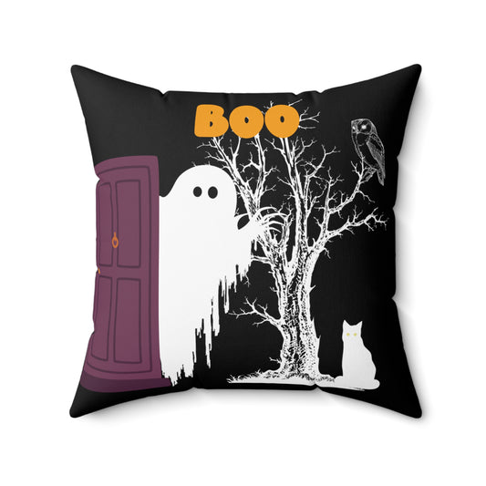 Halloween 'Boo' Throw Pillow