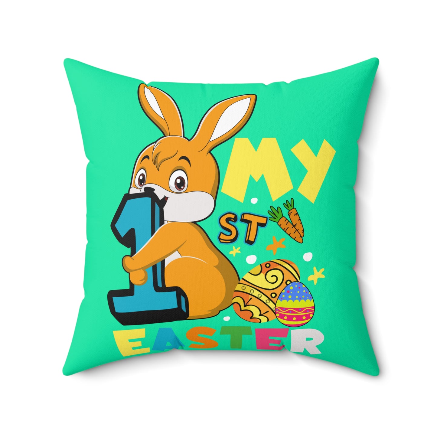 Easter Throw Pillow