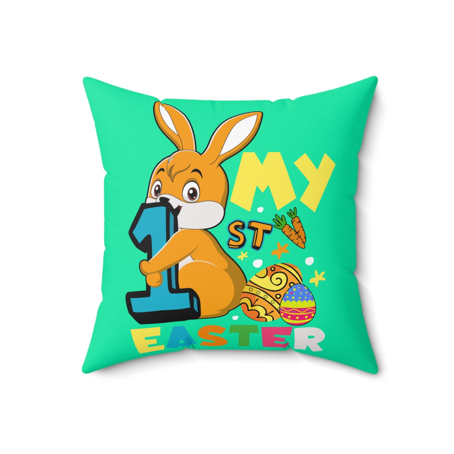 Easter Throw Pillow