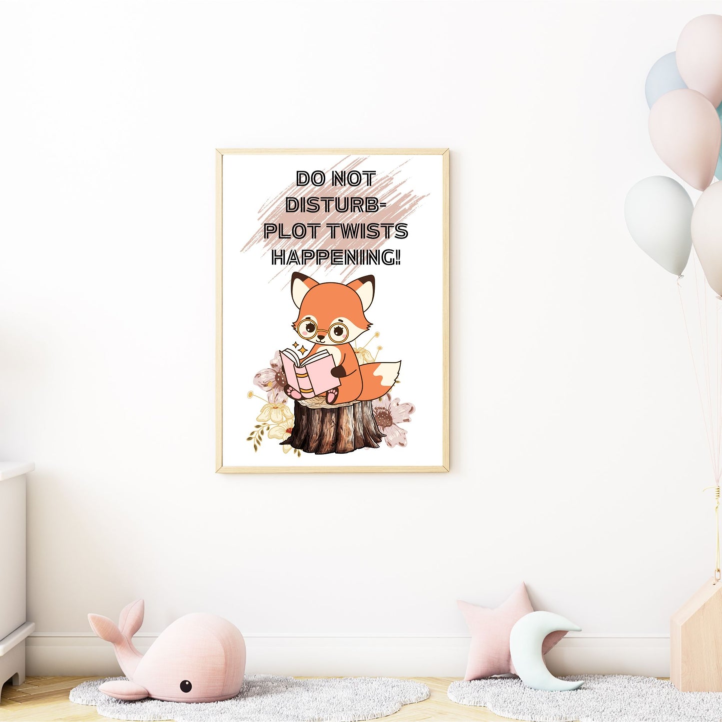 Do Not Disturb-Plot Twist Happening - Printable Wall Art