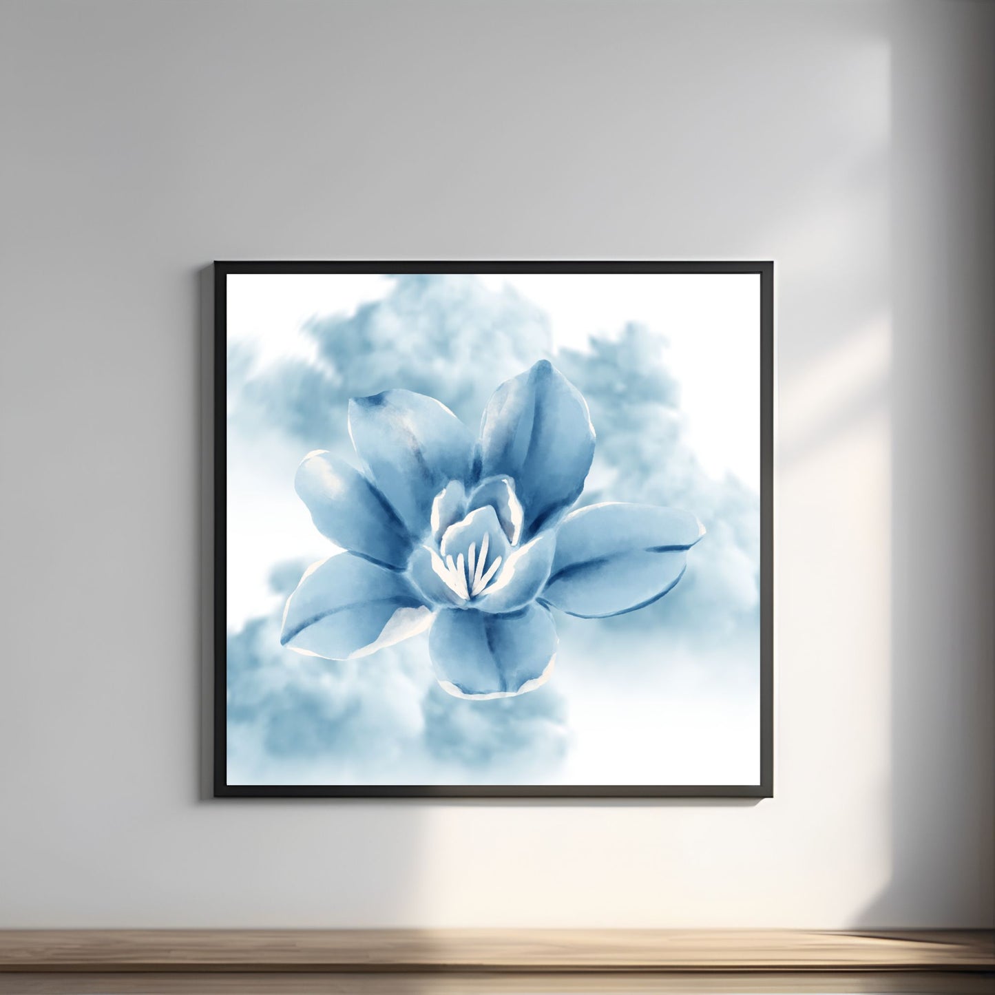 Printable 'Tranquil Blue' Wall Art