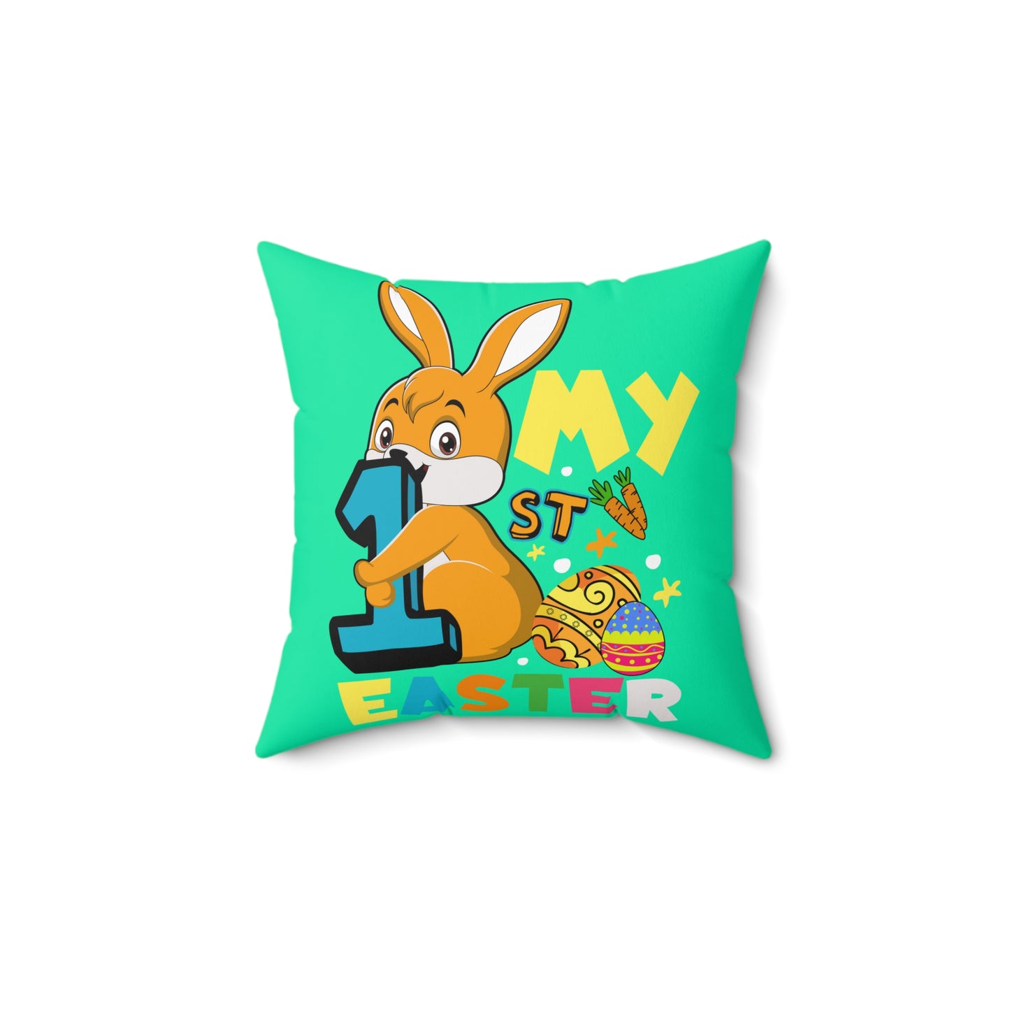 Easter Throw Pillow