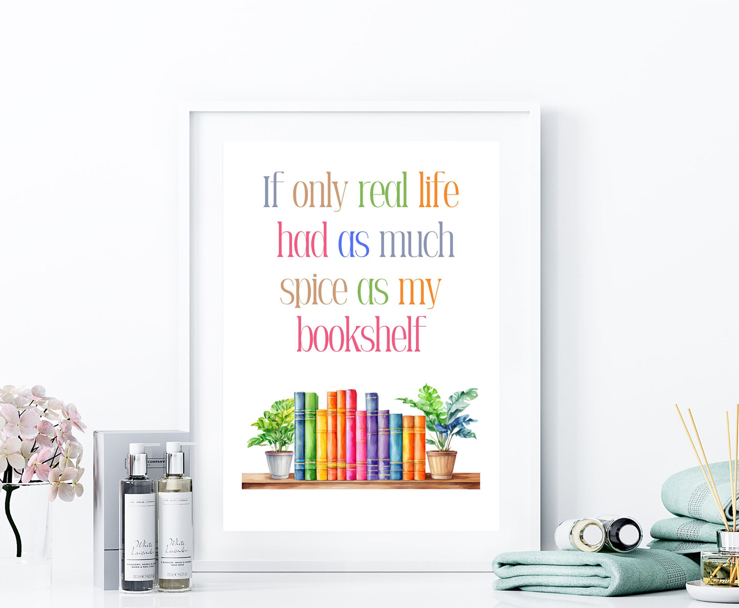 Printable ‘If Only Real Life Had As Much Spice’… Wall Art