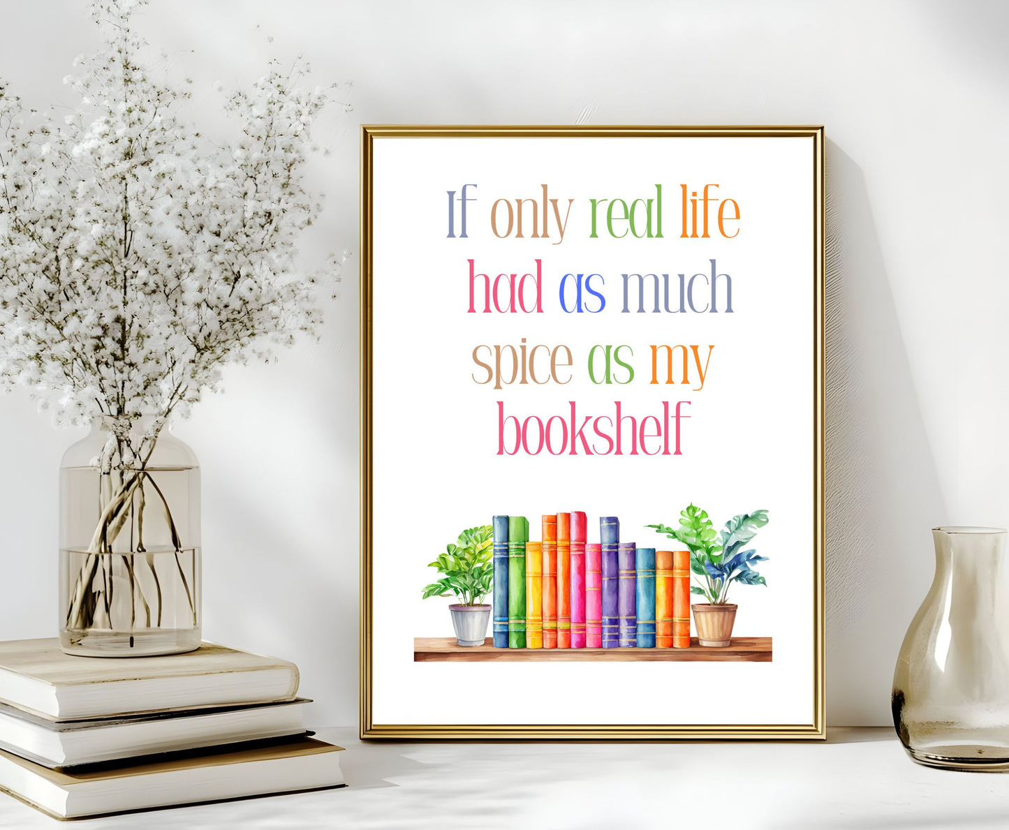 Printable ‘If Only Real Life Had As Much Spice’… Wall Art